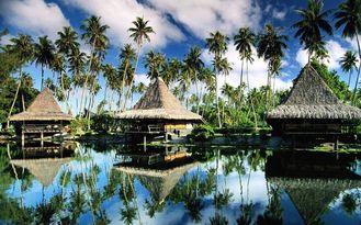 China Vorfabrizierter Bali-vorfabriziertbungalow, Bungalows Tahitis Overwater für Erholungsort Malediven fournisseur