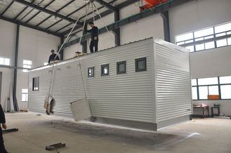 China Weiße australische modulare Häuser/modulare vorfabrizierthäuser für Duschkabinen fournisseur