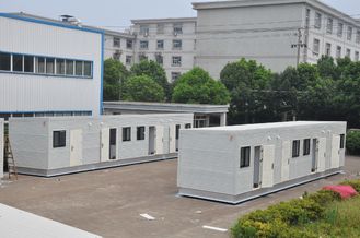 China Bewegliches modernes modulare Ausgangsvorfabriziertes Ausgangsweiß ein Schicht-Haus fournisseur