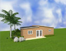 Australische tragbare Oma-Ebenen-billige modulare Häuser/kleine vorfabrizierthäuser